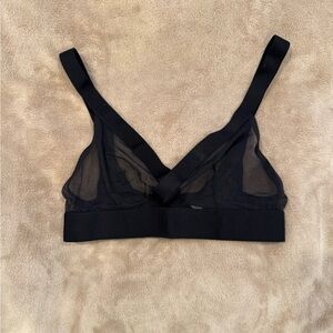 DKNY Black Sheer Triangle Bralette - Women Intimates